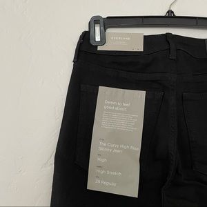Everlane Curvy High Rise Jean Black 28R